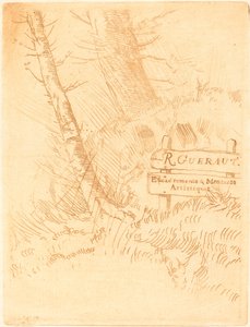 Adres R. Guerauta Adresse de M.R. Geraut. autorstwa Alphonse Legros