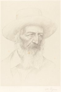 Alfred, Lord Tennyson autorstwa Alphonse Legros