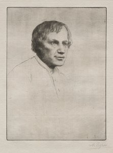 Alfreda Stevensa autorstwa Alphonse Legros