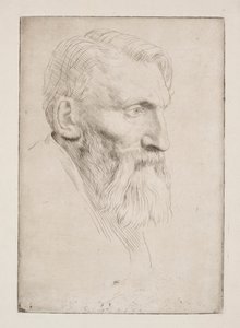 Auguste Rodin autorstwa Alphonse Legros