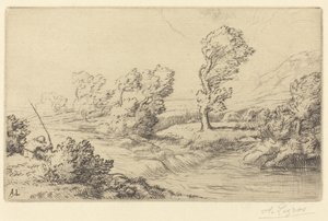 Brzegi Marny Brzeg Marny. autorstwa Alphonse Legros