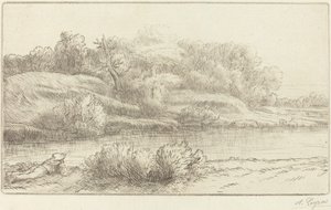 Brzegi Venelle Brzeg Venelle. autorstwa Alphonse Legros
