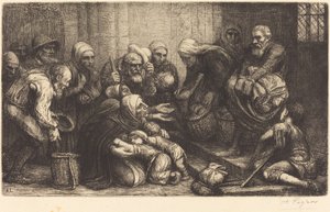 Żebracy z Brukseli autorstwa Alphonse Legros