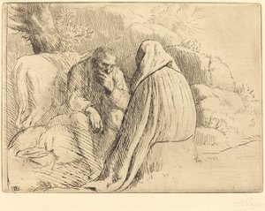 Obóz Czeski Obóz Czeski. autorstwa Alphonse Legros