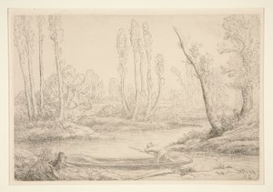 Brzegi Sommy w pobliżu autorstwa Alphonse Legros
