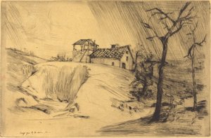Cegielnia La Briqueterie. autorstwa Alphonse Legros
