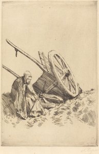 Zepsuty wózek Zepsuty wózek. autorstwa Alphonse Legros