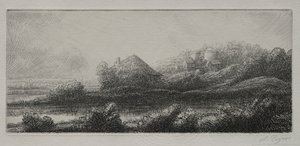 Domek na bagnach autorstwa Alphonse Legros