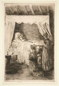 Death Watch (Stara Kostnica) autorstwa Alphonse Legros