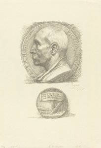 ER Hughes. autorstwa Alphonse Legros