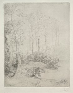 Krawędź wody autorstwa Alphonse Legros
