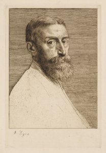 Edward Poynter autorstwa Alphonse Legros
