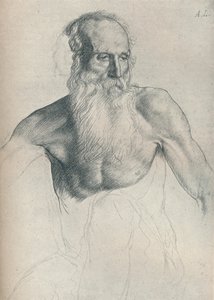 Studium starca z długą brodą, ok. 1895, 1923 autorstwa Alphonse Legros