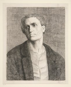 główne studium autorstwa Alphonse Legros
