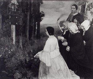 Ex Voto, 1860 autorstwa Alphonse Legros