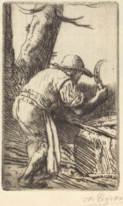 Fagot-cutter (Fgot cutter) autorstwa Alphonse Legros