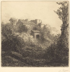 Farma na wzgórzu Farma na wzgórzu. autorstwa Alphonse Legros