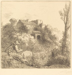Farma na wzgórzu Farma na wzgórzu. autorstwa Alphonse Legros