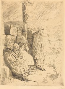 Żony rybaków autorstwa Alphonse Legros
