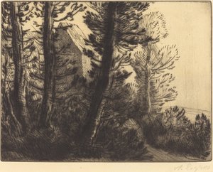Wartownia autorstwa Alphonse Legros
