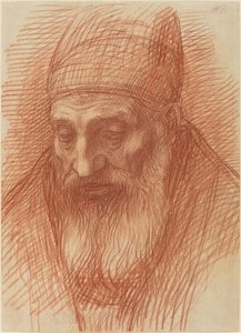 Głowa księdza autorstwa Alphonse Legros