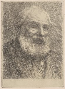 Głowa starego mężczyzny autorstwa Alphonse Legros