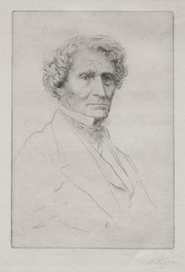 Hector Berlioz autorstwa Alphonse Legros