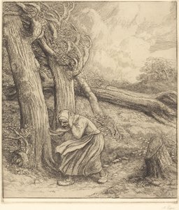 Huragan Huragan. autorstwa Alphonse Legros