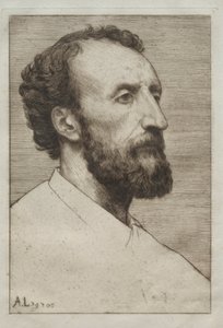 Jules Dalou autorstwa Alphonse Legros