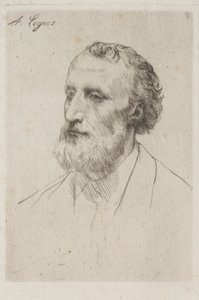 Jules Dalou autorstwa Alphonse Legros