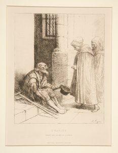 La Charite (organizacja charytatywna) autorstwa Alphonse Legros