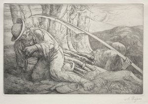 Śmierć i drwal (5. płyta) autorstwa Alphonse Legros