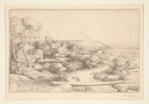 Kładka autorstwa Alphonse Legros