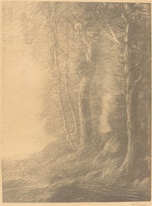 Krajobraz Krajobraz. autorstwa Alphonse Legros