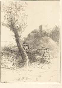Krajobraz Krajobraz. autorstwa Alphonse Legros