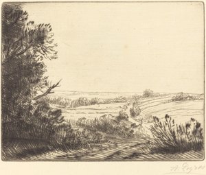 Krajobraz: Droga do Horville (Paysage: Chemin d