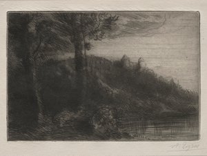 Mały Most autorstwa Alphonse Legros