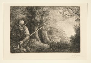 Ogrodnik autorstwa Alphonse Legros