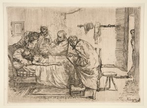 Le verite sur le cas de M. Valdemar (Fakty w sprawie M. Waldemara) autorstwa Alphonse Legros