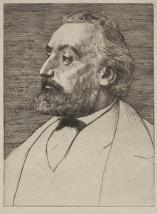 Leon Gambetta autorstwa Alphonse Legros