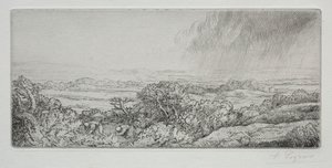 Zbieracze grzybów. autorstwa Alphonse Legros