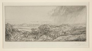 Zbieracze grzybów autorstwa Alphonse Legros