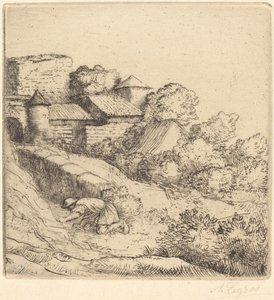 Mały palnik do trawy Mały palnik do trawy. autorstwa Alphonse Legros