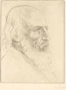 Lord A. Tennyson, trzecia płyta. autorstwa Alphonse Legros