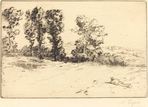 Łąka w Sunshine Le pre ensoleille. autorstwa Alphonse Legros