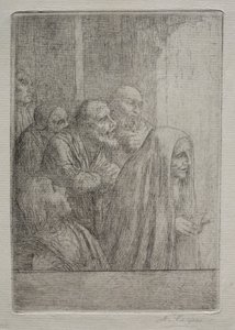 Pasterka autorstwa Alphonse Legros