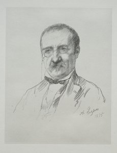 Pan Champfleury autorstwa Alphonse Legros