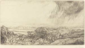 Zbieracze grzybów autorstwa Alphonse Legros