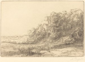 Stary zamek autorstwa Alphonse Legros
