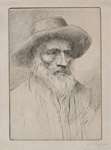 Chłop Wogezów. autorstwa Alphonse Legros